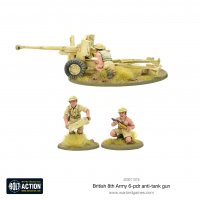 British 8th Army 6 Pounder ATG