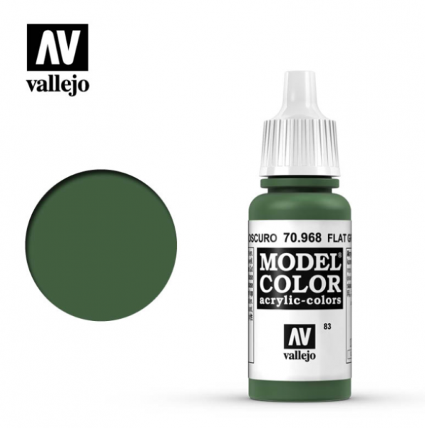 70.968 - Model Color - Flat Green, 17ml (88)