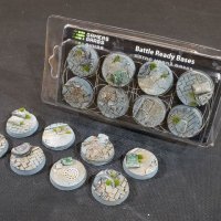 Urban Warfare - Battle Ready Round Bases, 32mm
