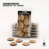 Battle Ready Bases - Deserts of Maahl - Round, 40mm (5)