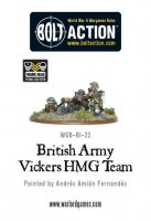 British Vickers HMG Team