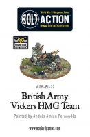 British Vickers HMG Team