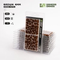 Brown 4mm Tufts