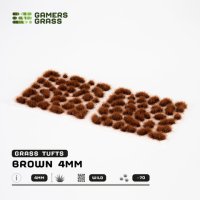 Brown 4mm Tufts