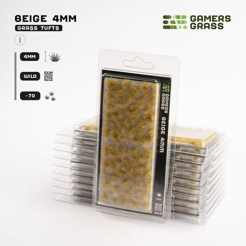 Beige 4mm Wild Tufts
