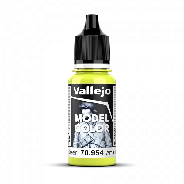 70.954 - Model Color - Yellow Green, 18ml (90)