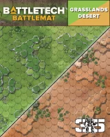 BattleTech - Battlemat: Desert / Grasslands A