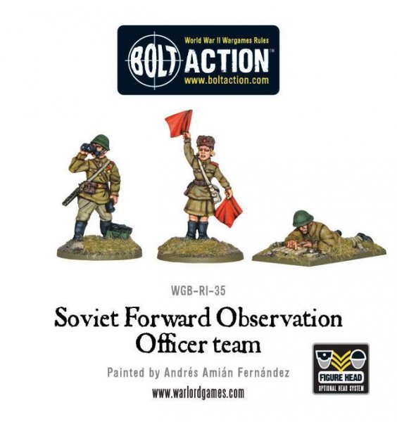 Soviet Forward Observer Officers