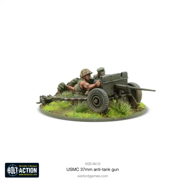 USMC M3A1 37mm Anti Tank Gun