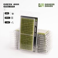 Green 4mm Small Tufts