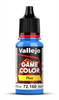 72.160 - Game Color - Fluo - Fluorescent Blue, 18ml (106)