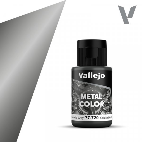 77.720 - Metal Color - Gunmetal Grey 32ml