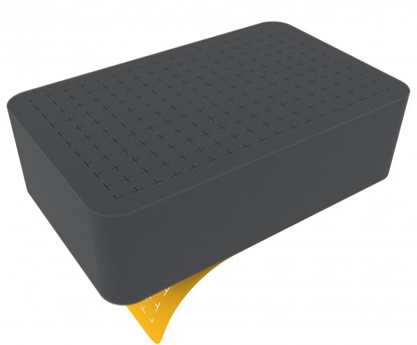 80 mm Half-size Raster-Schaumstoff selbstklebend