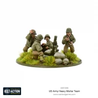 US Army heavy mortar Team