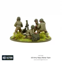 US Army heavy mortar Team