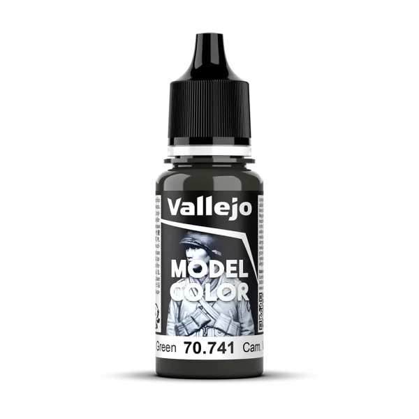 70.741 - Model Color - Camouflage Black Green, 18ml (109)
