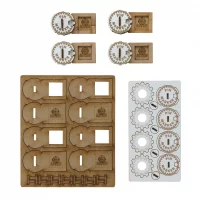 Bolt Action 3 - Unit Pin Markers (Set of x4 Markers)