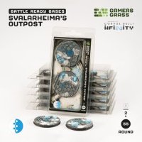 Svalarheimas Outpost - Battle Ready Round Bases, 55mm