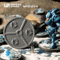 Svalarheimas Outpost - Battle Ready Round Bases, 55mm