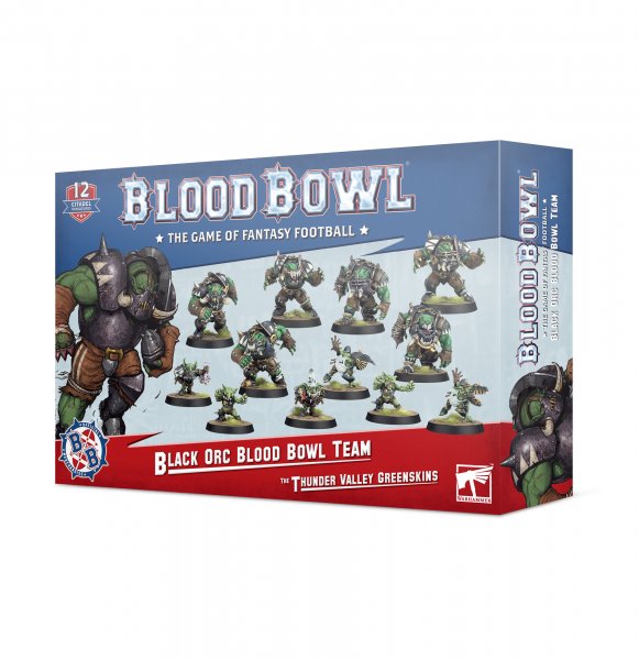 202-12 - Black Orc Blood Bowl Team - The Thunder Valley Greenskins