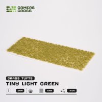 Tiny Light Green 2mm Tufts