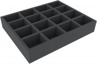 60mm Full-Size-Schaumstoffeinlage mit 16 Fächern