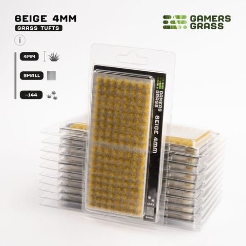 Beige 4mm Small Tufts