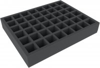 55mm Full-Size Schaumstoffeinlage mit 48 quadratischen...
