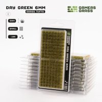 Dry Green 6mm Small Tufts