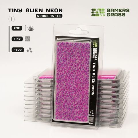 Tiny Alien Neon 2mm Tufts