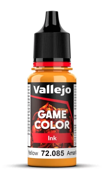 72.085 - Game Color - Ink - Yellow, 18ml