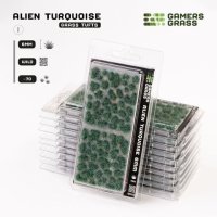 Alien Turquoise 6mm Tufts