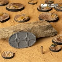 Deserts of Maahl - Oval 60mm Battle Ready Bases