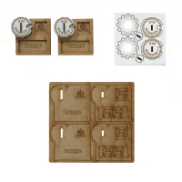 Bolt Action 3 - Vehicle Pin Markers (Set of x2 Markers)