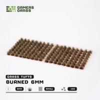 Burned 6mm Small Tufts