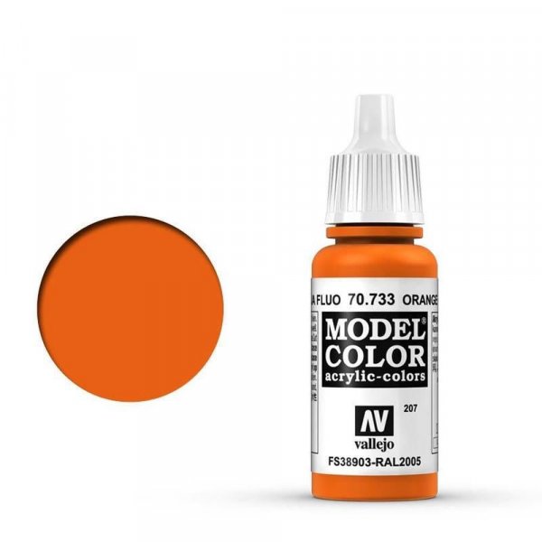 70.733 - Model Color - Orange Fluo, 17ml