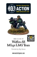 Waffen SS LMG Team Firing