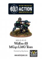 Waffen SS LMG Team Firing