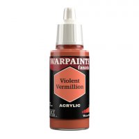 WP3107 - Warpaints Fanatic - Violent Vermillion, 18ml