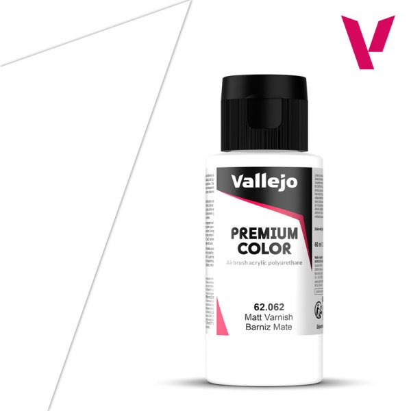 62.062 - Matt Varnish - Polyurethane - Premium Color, 60ml