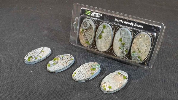 Battle Ready Bases - Urban Warfare - Oval, 60mm (4)