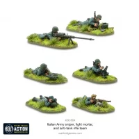 Italian Army Sniper, light Mortar and Anti-Tank Rifle Teams