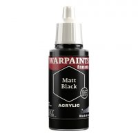WP3001 - Warpaints Fanatic - Matt Black, 18ml