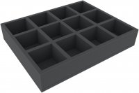 60mm Full-Size Schaumstoffeinlage mit 12 Fächern