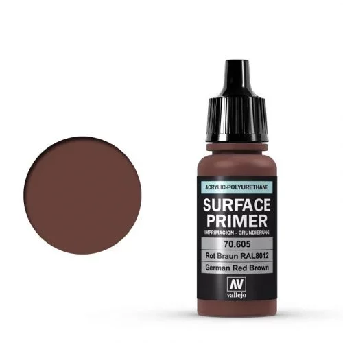 70.605 - Primers - German Red Brown (RAL8012), 17ml
