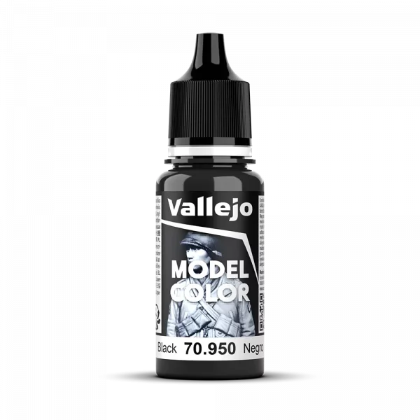 70.950 - Model Color - Black, 18ml (191)