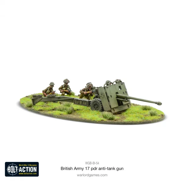 British Army 17 Pdr AT Gun