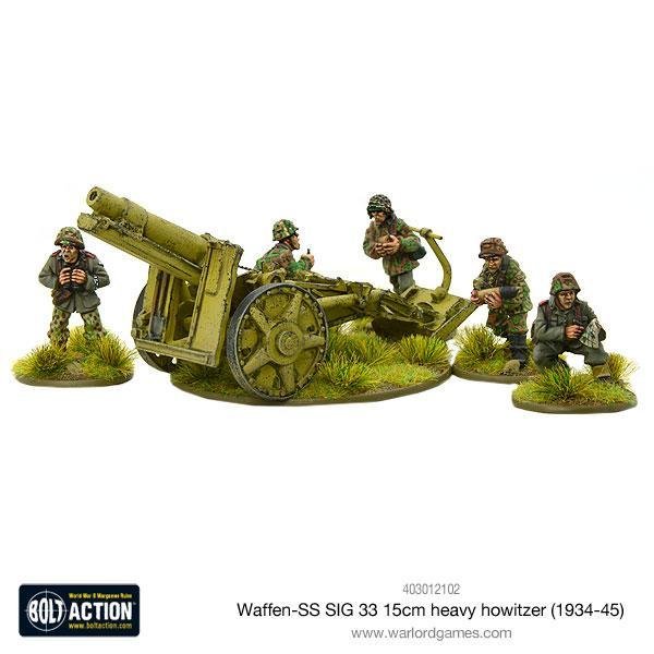 Waffen SS SIG 33 15cm Heavy Howitzer (1943-45)