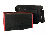Messenger Tasche schwarz leer