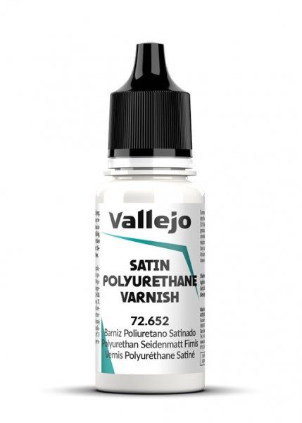 72.652 - Satin Polyurethane Varnish, 18ml